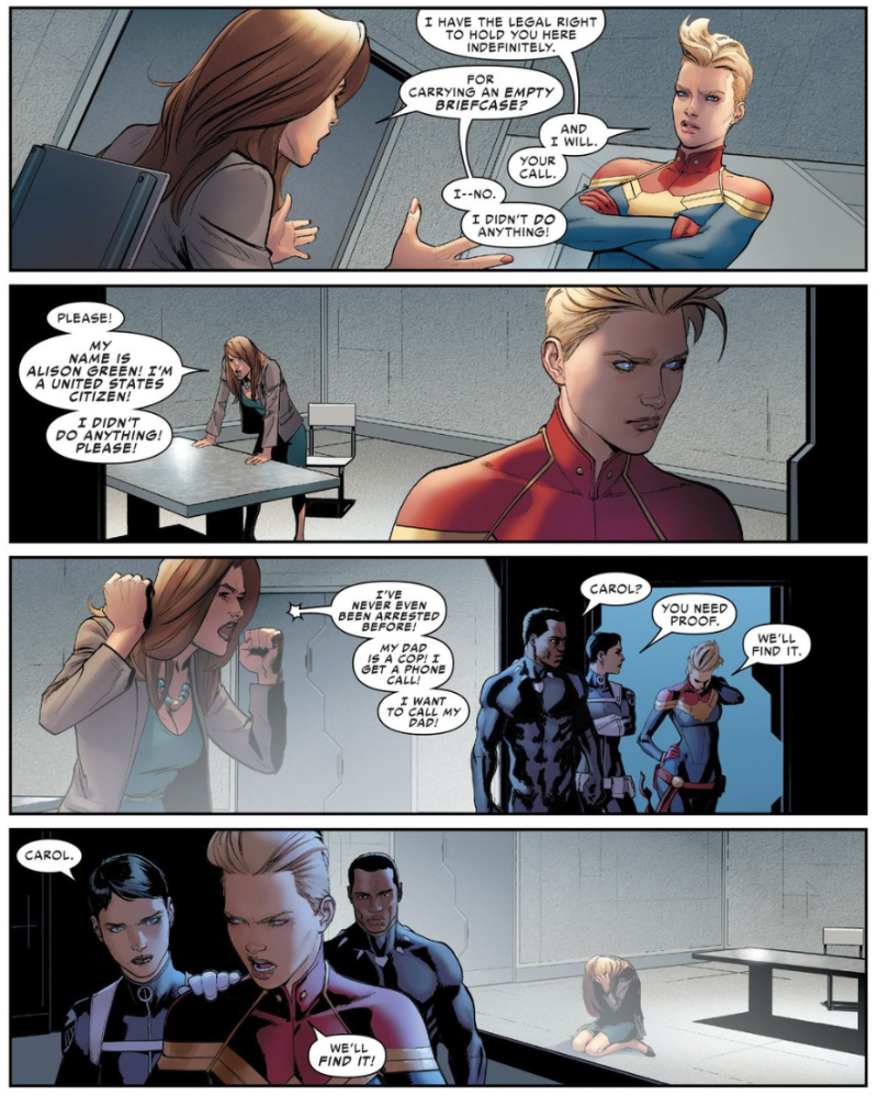 Illustration for article titled How Civil War II Turned Captain Marvel Into a Supervillain